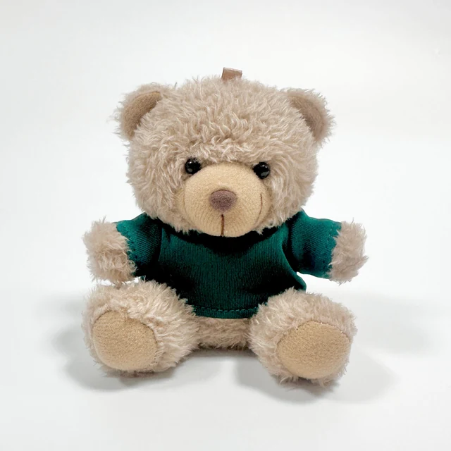 经典坐款灰熊挂件 (8 cm) · translation pending — Dark green